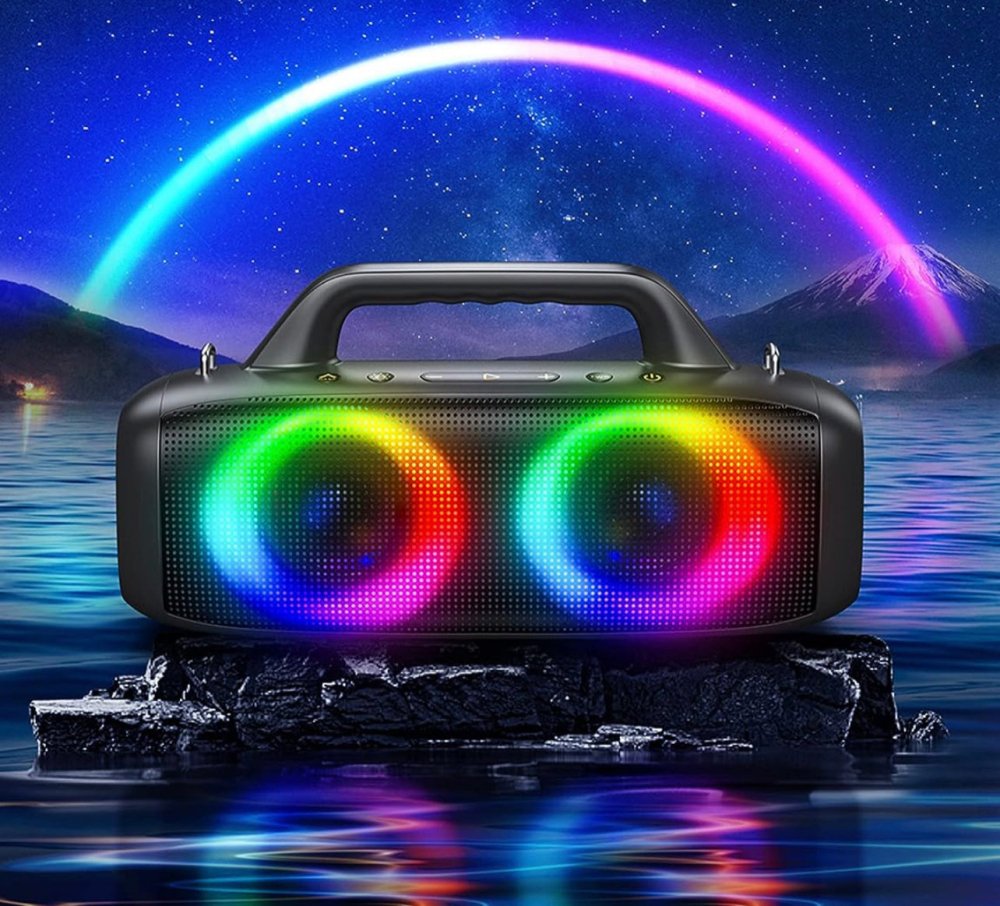 Top 10 RGB Bluetooth Portable Speakers Under $50 - TECHOBOOM