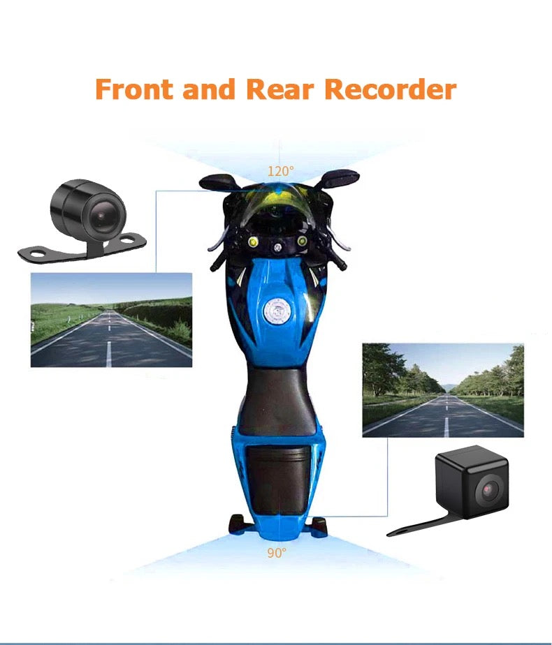 BMAX MT30 Motorcycle Camera HD 1080P 30 FPS Tachograph Waterproof - TECHOBOOM