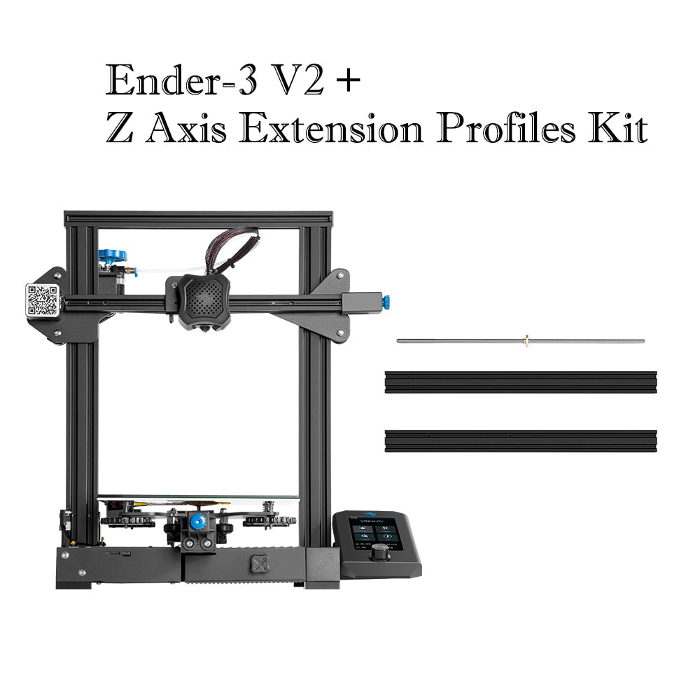 Creality 3D Printer Kits Ender-3 V2 3d Printers with Silent Mainboard TMC2208 TECHOBOOMCreality  TMC2208