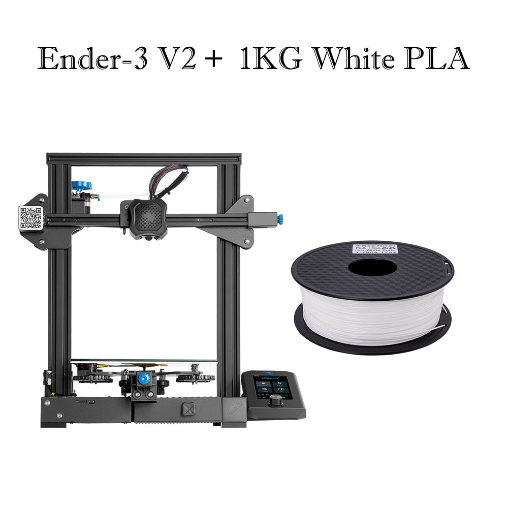 Creality 3D Printer Kits Ender-3 V2 3d Printers with Silent Mainboard TMC2208 TECHOBOOMCreality TMC2208