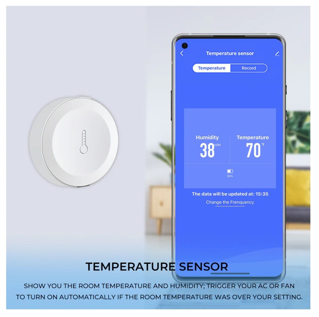 Eco4life Smart Home DIY Wireless Alarm Security System 5 Pcs Kit