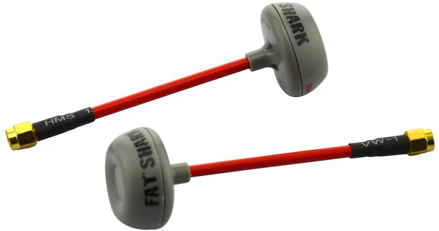 FatShark ImmersionRC 5.8GHz Circular Polarized SpiroNET Antenna Pack of 2 - TECHOBOOM