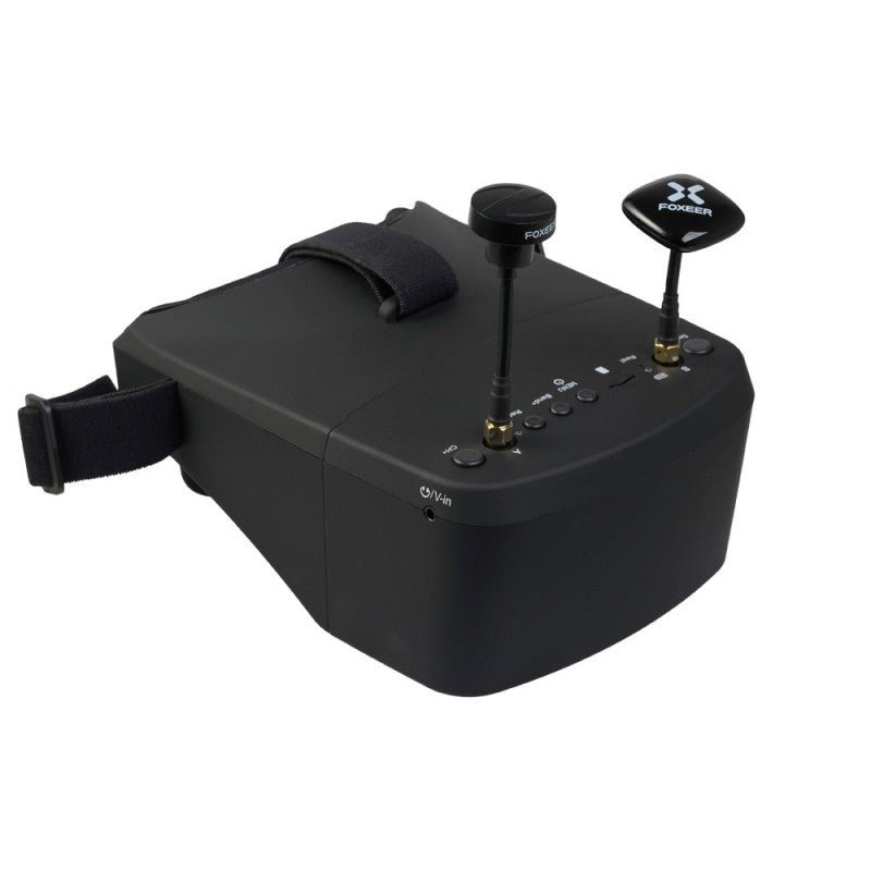 Foxeer 5.8G FPV Goggles 40CH Dual Receiver Battery DVR