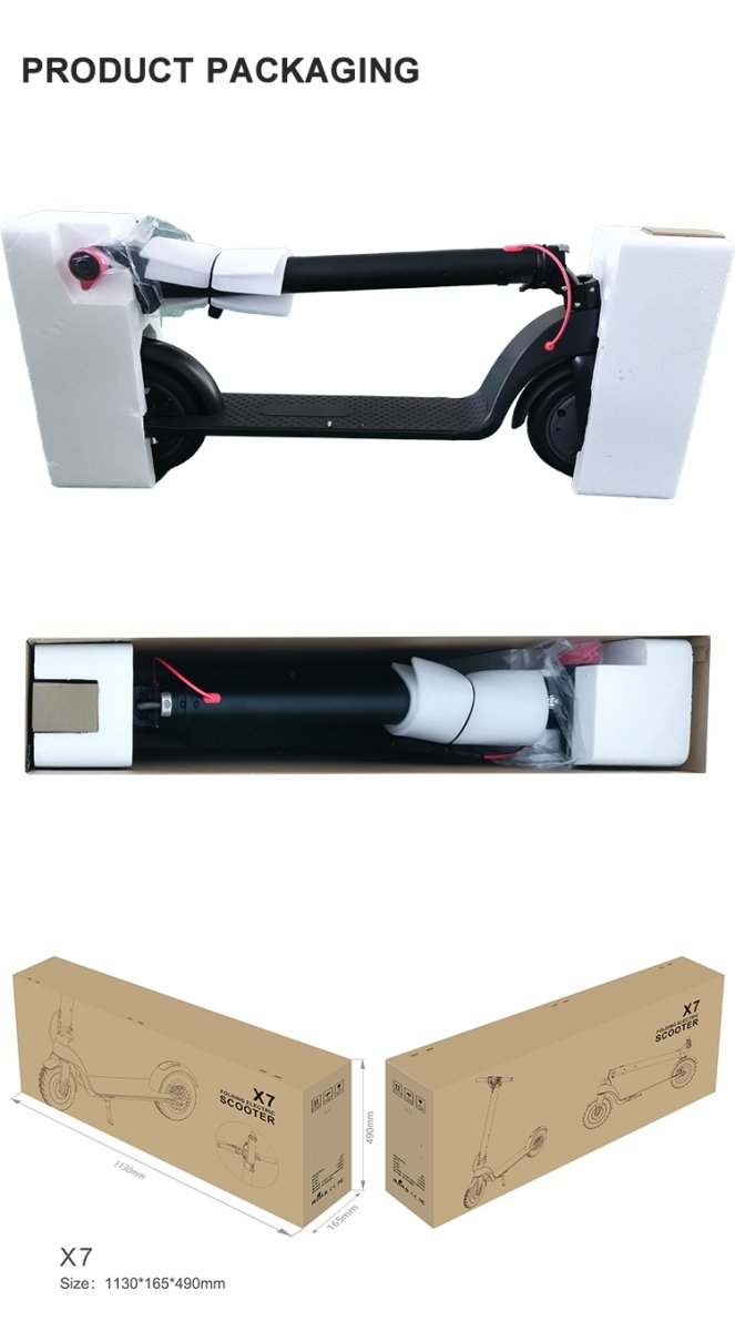 KIXIN X7 350W Foldable 20km Range Electric Scooter - TECHOBOOM