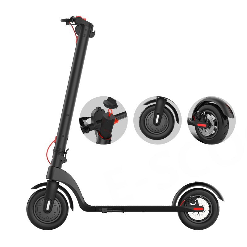 KIXIN X7 350W Foldable Electric Scooter - TECHOBOOM