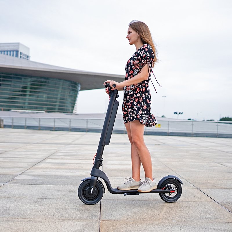 KIXIN X8 350W 45KM Foldable Electric Scooter Large Battery - TECHOBOOM