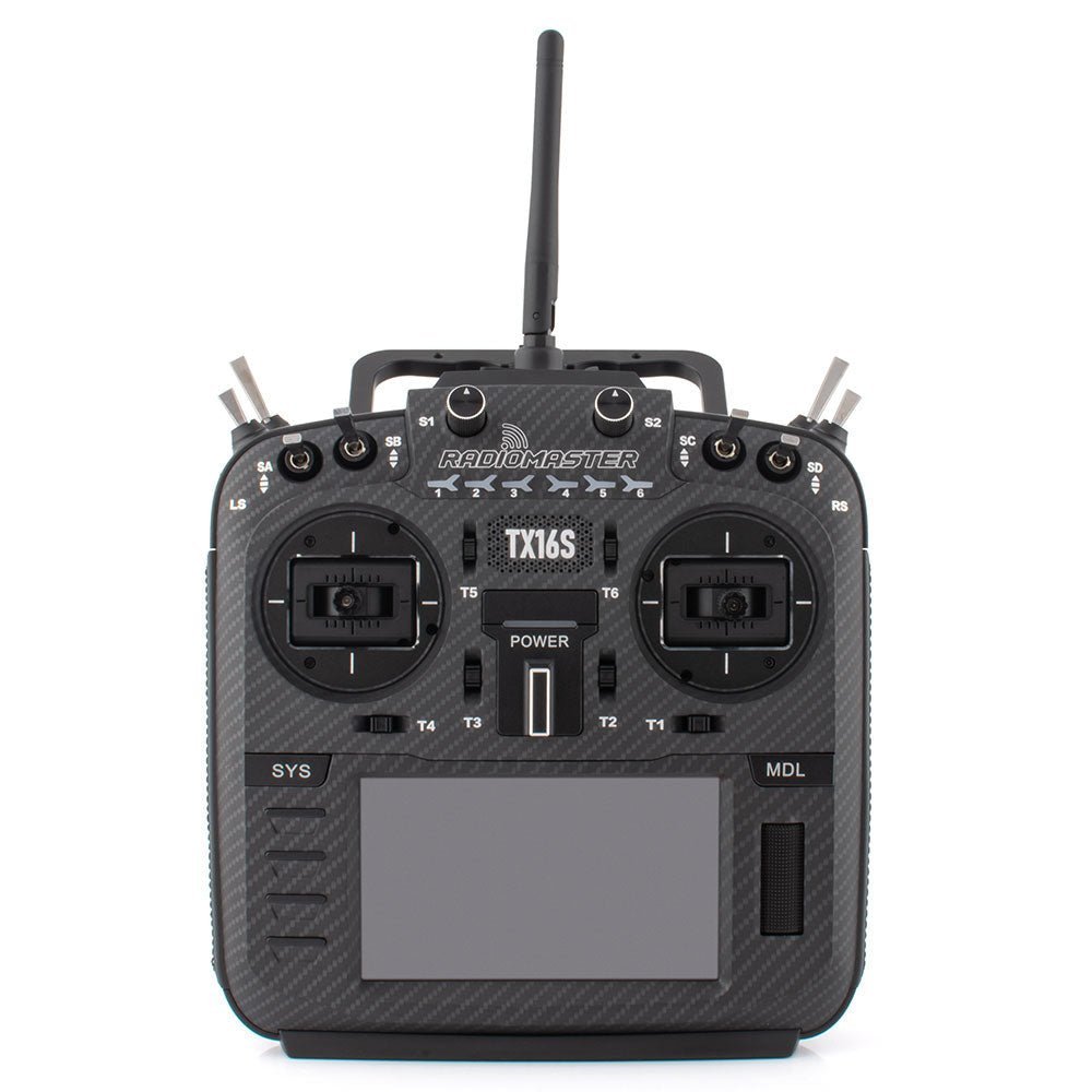 Radiomaster TX16S Max MK2 4in1 EDGETX OPENTX Carbon Fiber - TECHOBOOM