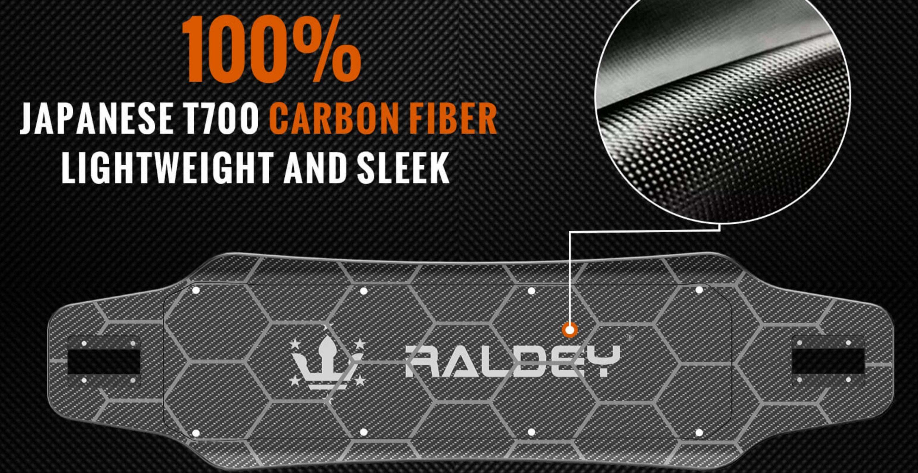 RALDEY Carbon AT V.2 Off-Road Electric Skateboard - TECHOBOOM