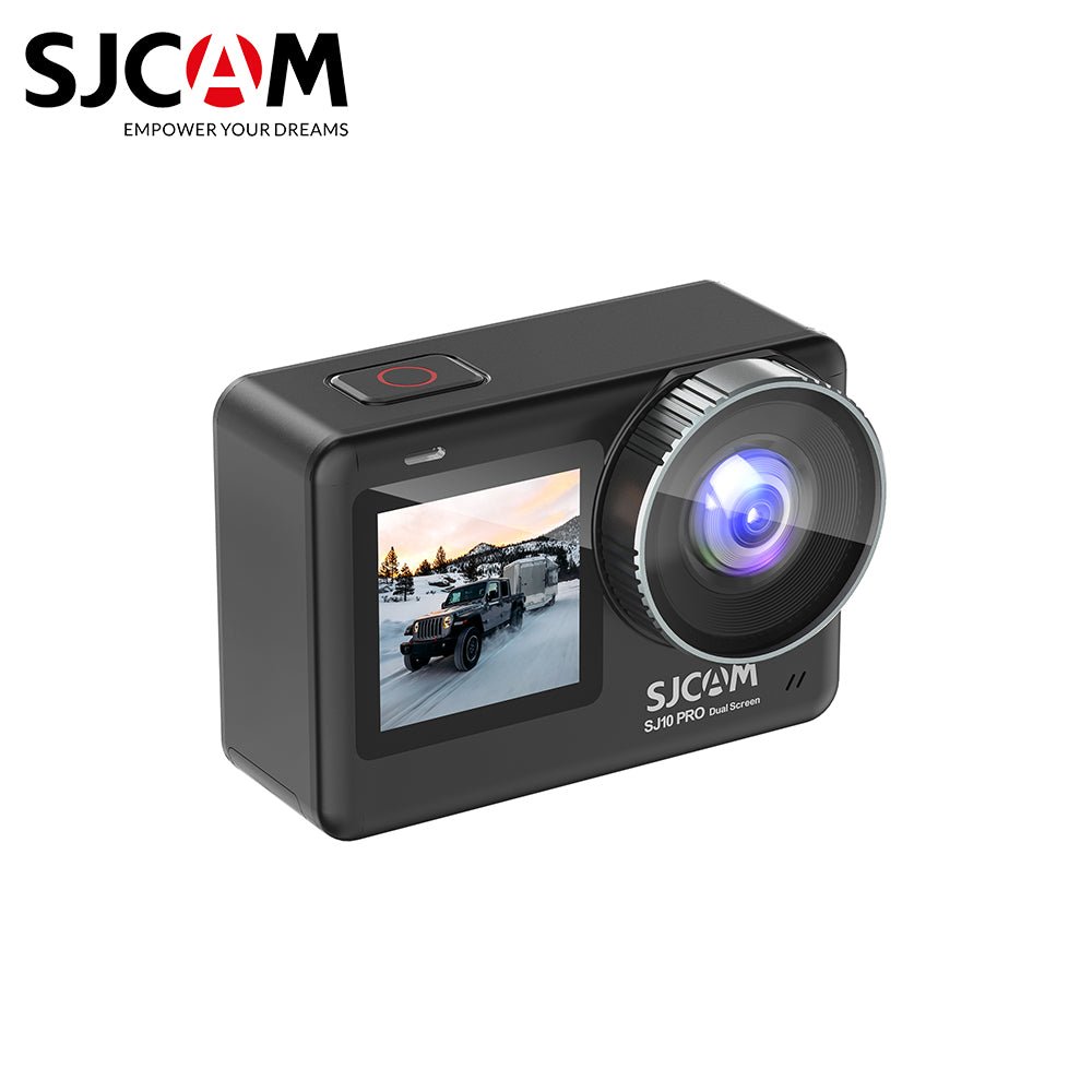 SJCAM SJ10 Pro Dual Screen Action Camera 4K 60FPS Wi-Fi Waterproof - TECHOBOOM