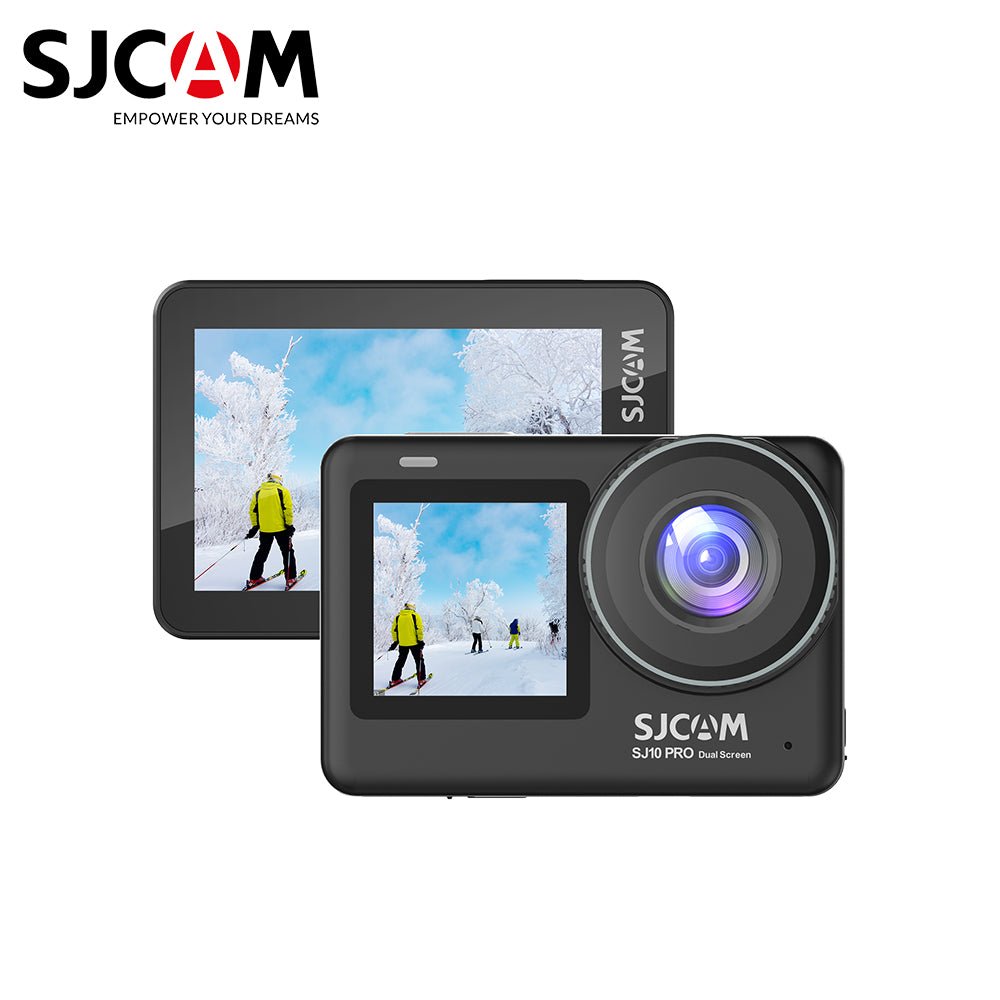 SJCAM SJ10 Pro Dual Screen Action Camera 4K 60FPS Wi-Fi Waterproof - TECHOBOOM