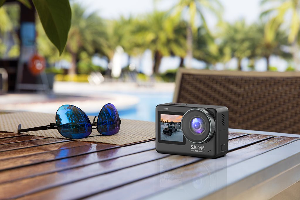 SJCAM SJ10 Pro Dual Screen Action Camera 4K 60FPS Wi-Fi Waterproof - TECHOBOOM