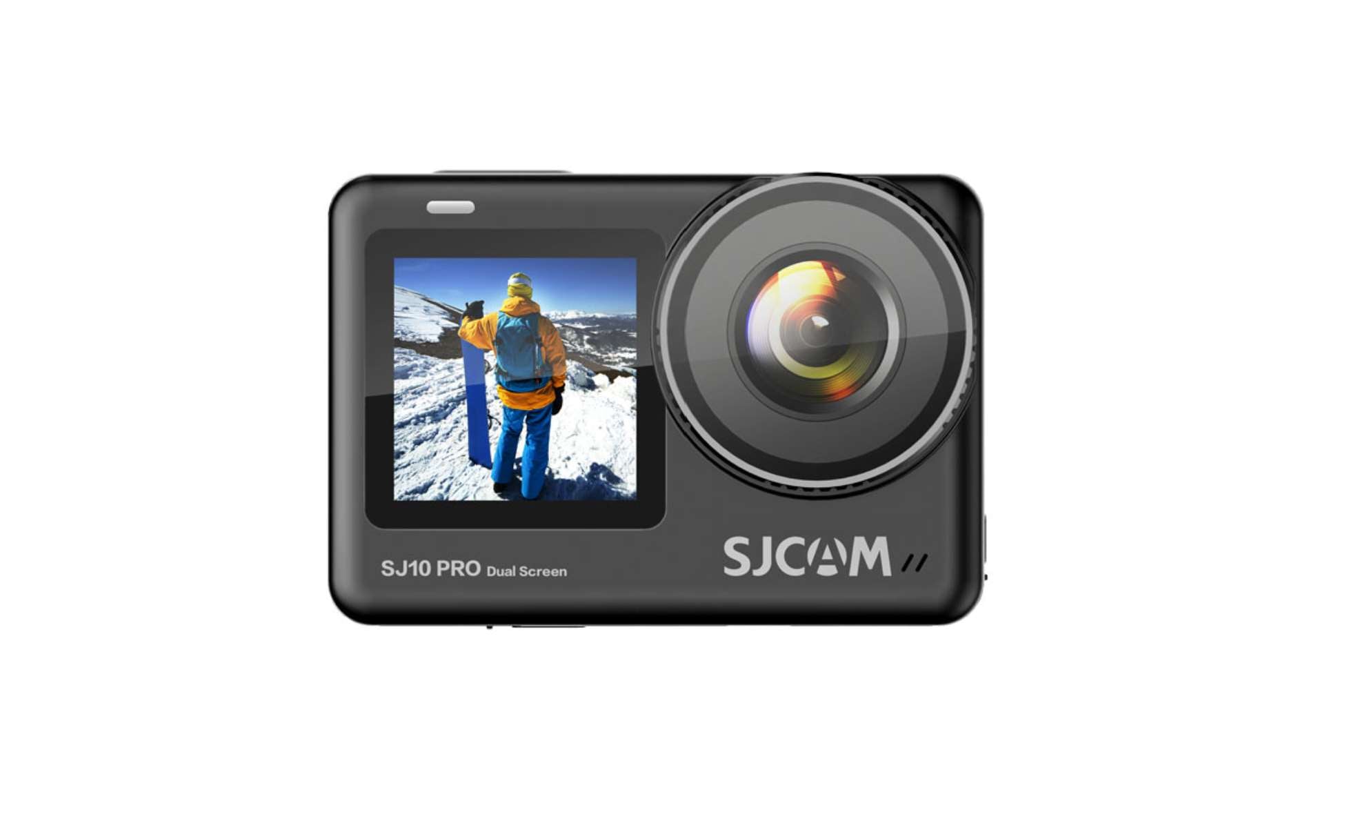 SJCAM SJ10 Pro Dual Screen Action Camera 4K 60FPS Wi-Fi Waterproof - TECHOBOOM