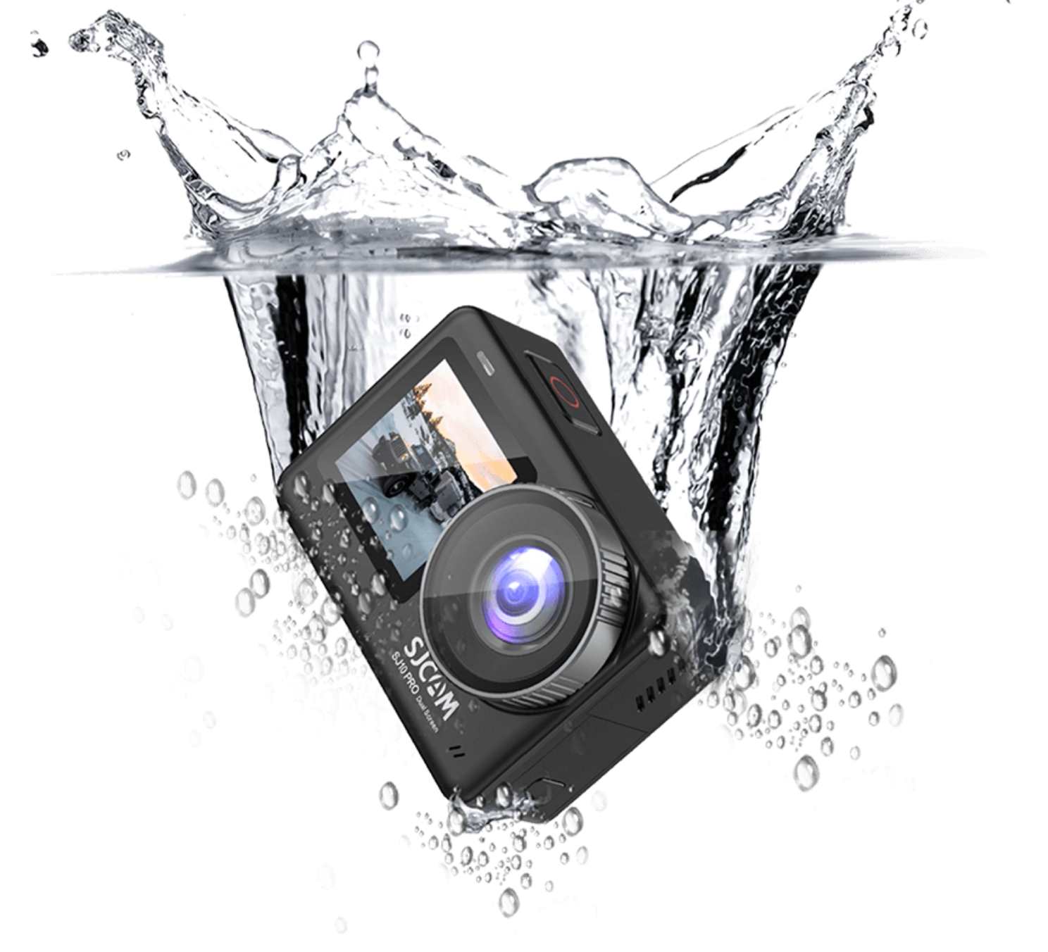 SJCAM SJ10 Pro Dual Screen Action Camera 4K 60FPS Wi-Fi Waterproof - TECHOBOOM