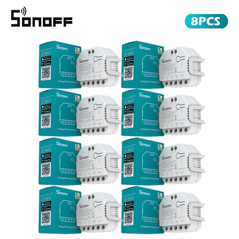 SONOFF DUAL R3 2 Gang Dual Relay Module DIY MINI Smart Switch Power TECHOBOOMSONOFF DUAL R3 2 Gang Dual Relay Module DIY MINI Smart Switch Power