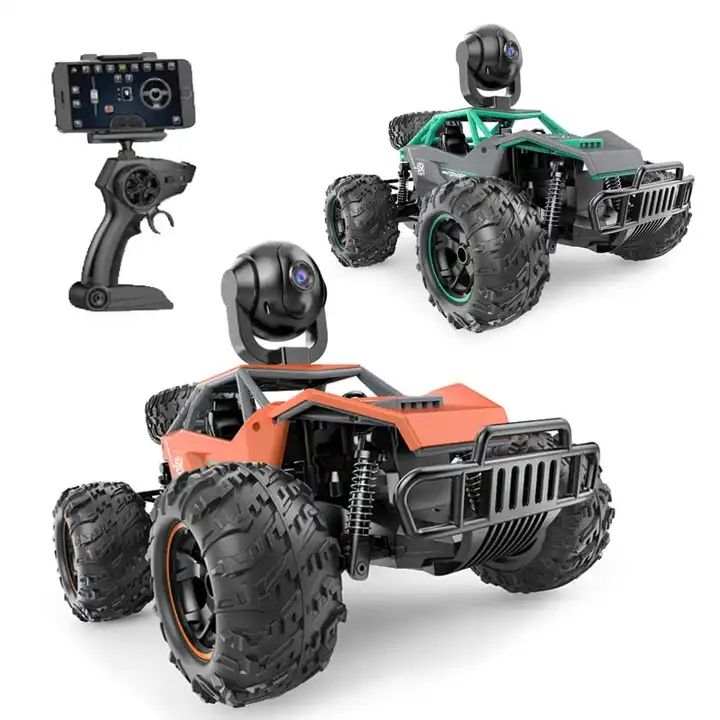 SPRINT Radio Controlled Off-Road Crawler Truck Car with HD Camera - TECHOBOOM