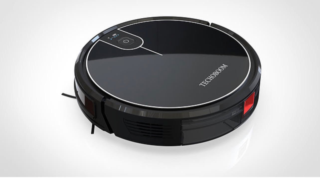 TECHOBOOM T700 Robot Vacuum Cleaner Dry Wet WiFi App Control Anti-Fall - TECHOBOOM