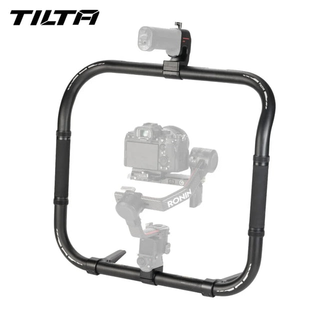 Tilta TGA-DHB-ARG Dual handle Handheld Gimbal Ring Bracket TECHOBOOMTilta TGA-DHB-ARG Dual handle Handheld Gimbal Ring Bracket